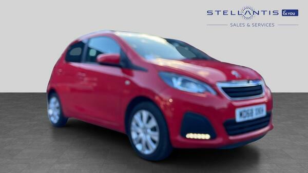 Peugeot 108 1.0 Active Hatchback Euro 6 72 Red
