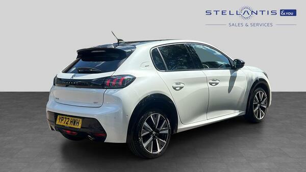 Peugeot 208 1.2 Puretech Gt Hatchback Euro 6 YP72HWH White #3