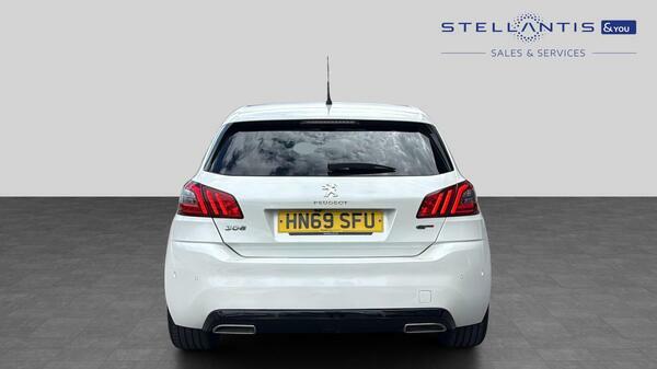 Peugeot 308 2.0 Bluehdi Gt Hatchback Eat Euro 6 S White #4