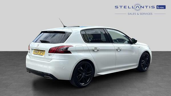 Peugeot 308 2.0 Bluehdi Gt Hatchback Eat Euro 6 S White #3