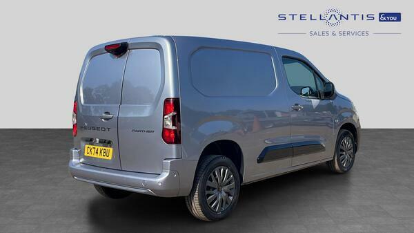 Peugeot Partner 1.5 Bluehdi 1000 Asphalt Standard Panel Van Di #3