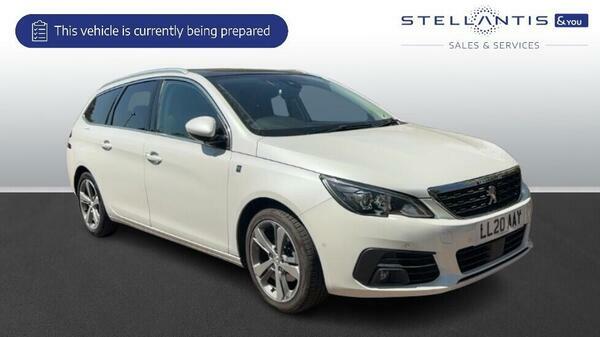 Peugeot 308 SW 1.5 Bluehdi Tech Edition Estate Eat Eur White