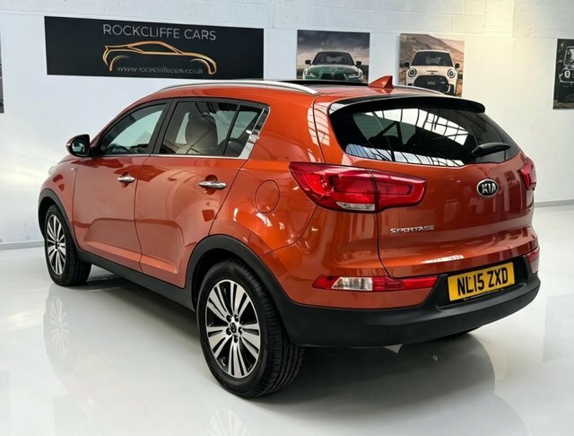 Kia Sportage Crdi Kx-3 Suv Orange #3