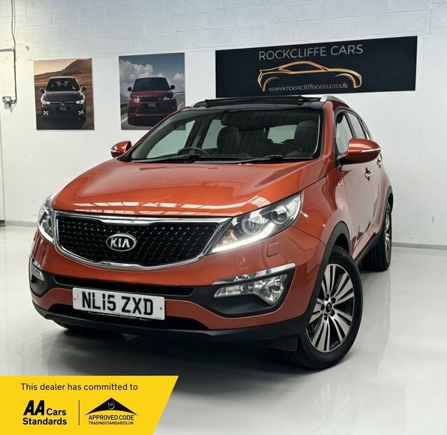 Kia Sportage Crdi Kx-3 Suv Orange