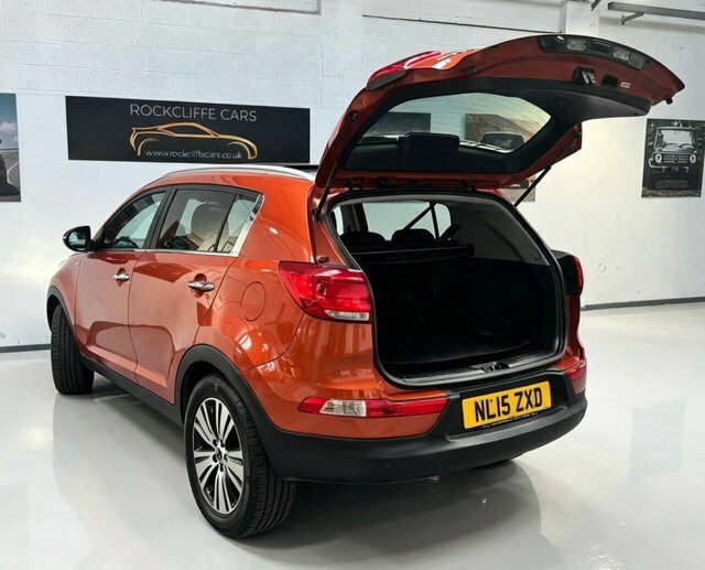 Kia Sportage Crdi Kx-3 Suv Orange #4