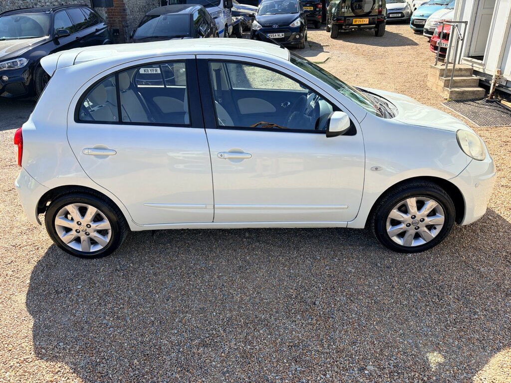 Nissan Micra 1.2 Shiro Dig-s. 5Dr. Ideal 1St C White #3