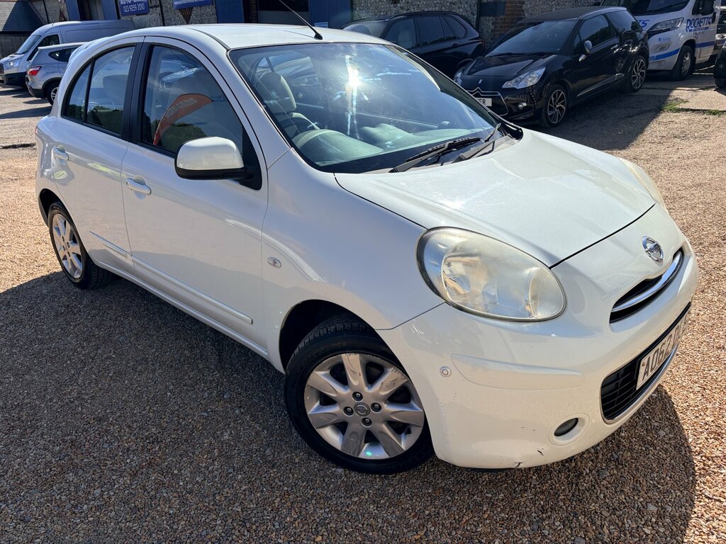 Nissan Micra 1.2 Shiro Dig-s. 5Dr. Ideal 1St C White #2