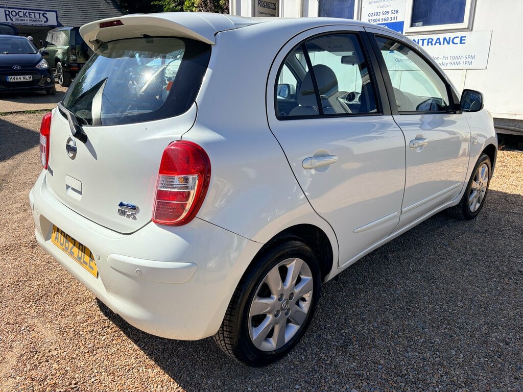 Nissan Micra 1.2 Shiro Dig-s. 5Dr. Ideal 1St C White #5