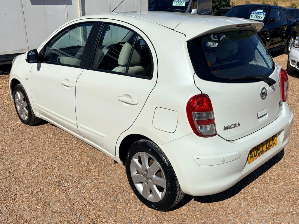 Nissan Micra 1.2 Shiro Dig-s. 5Dr. Ideal 1St C White #6