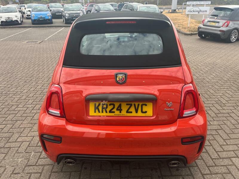Abarth 595 Manual Orange #5