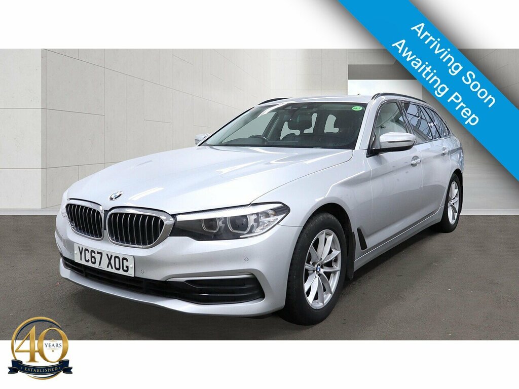 BMW 5 Series 520D Se Silver