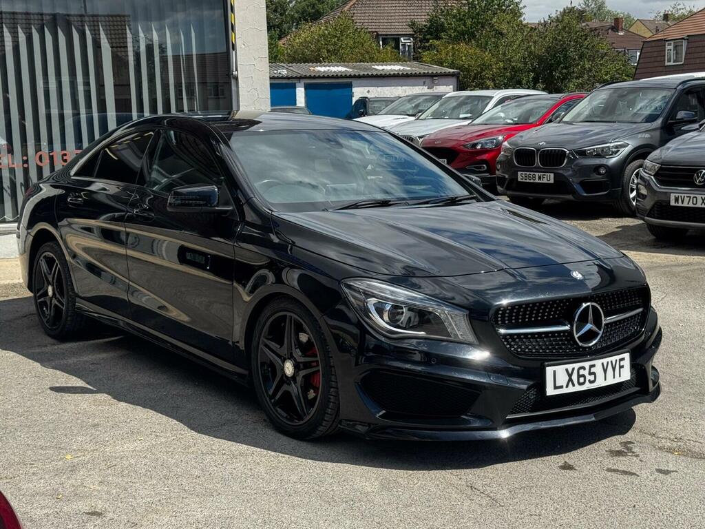 Mercedes-Benz CLA Class 1.6 Cla180 Amg Sport Coupe 7G-dct Euro 6 Ss Black #2