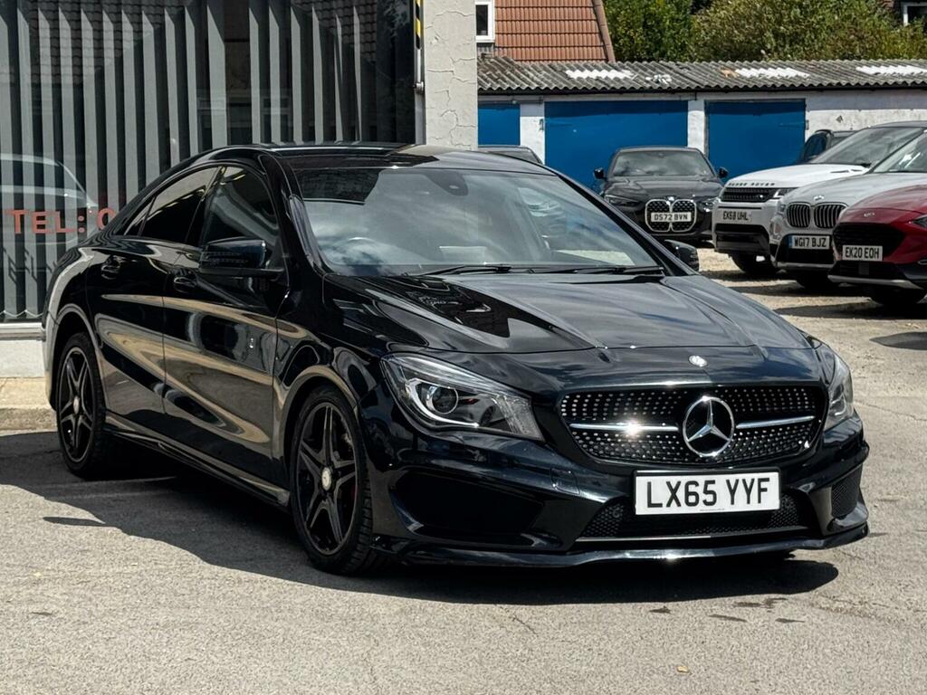 Mercedes-Benz CLA Class 1.6 Cla180 Amg Sport Coupe 7G-dct Euro 6 Ss Black