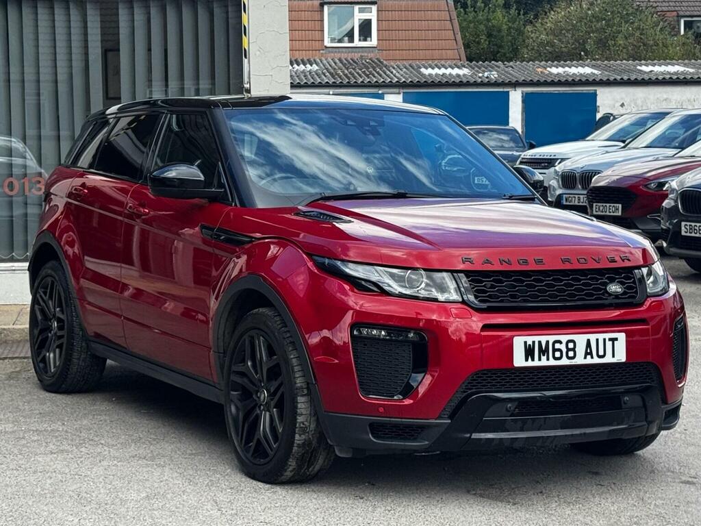 Land Rover Range Rover Evoque 2.0 Td4 Hse Dynamic 4Wd Euro 6 Ss Red