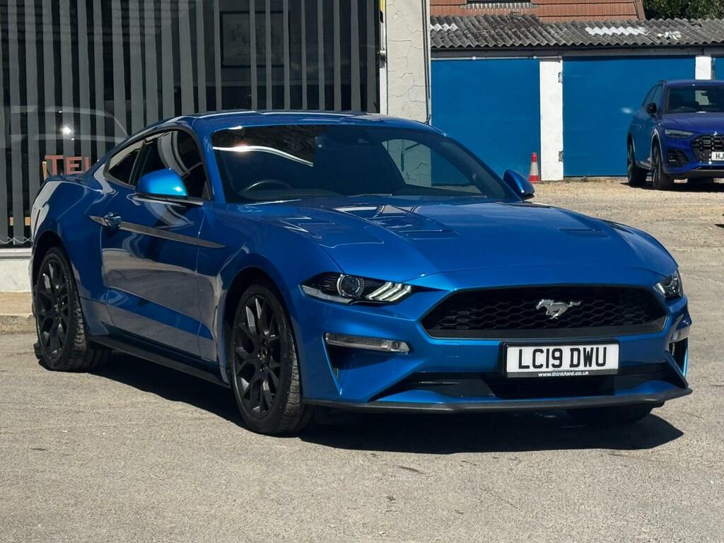 Ford Mustang 2.3T Ecoboost Fastback Selshift Euro 6 Blue