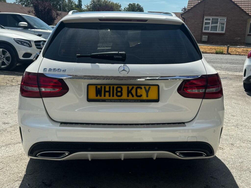 Mercedes-Benz C Class 2.1 C250d Amg Line Premium Plus G-tronic Euro 6 White #6