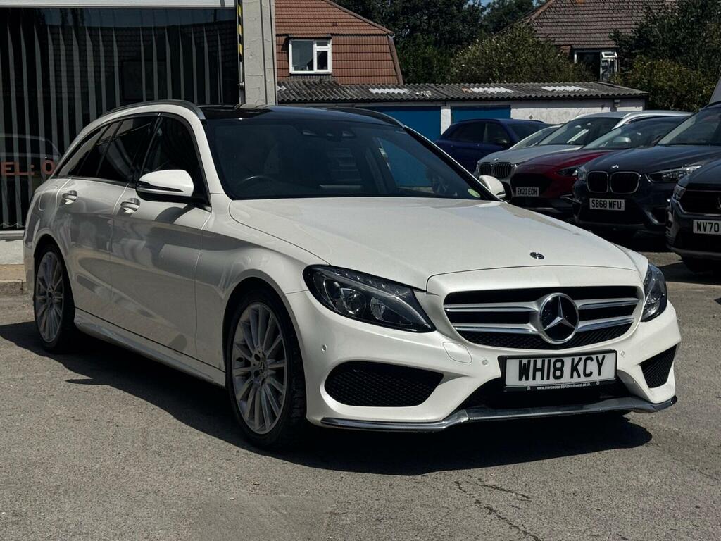 Mercedes-Benz C Class 2.1 C250d Amg Line Premium Plus G-tronic Euro 6 White