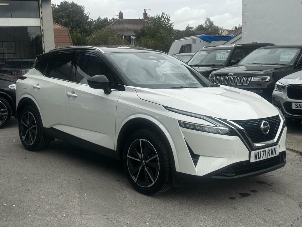 Nissan Qashqai 1.3 Dig-t Mhev Tekna Xtron Euro 6 Ss White #2