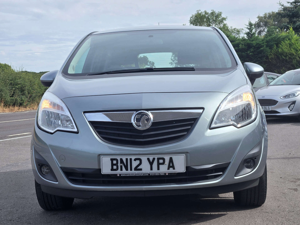 Vauxhall Meriva 1.7 Cdti Exclusiv Mpv Euro 5 110 Silver #11