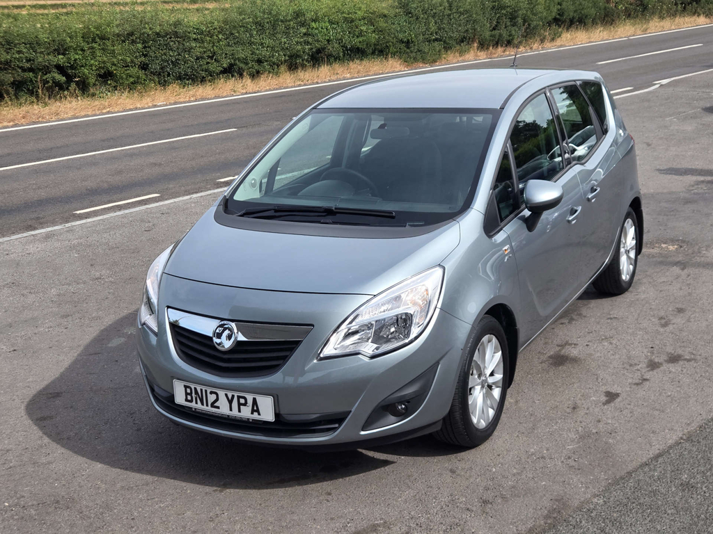 Vauxhall Meriva 1.7 Cdti Exclusiv Mpv Euro 5 110 Silver #13