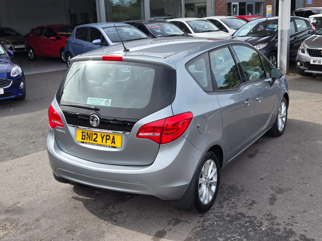 Vauxhall Meriva 1.7 Cdti Exclusiv Mpv Euro 5 110 Silver #15