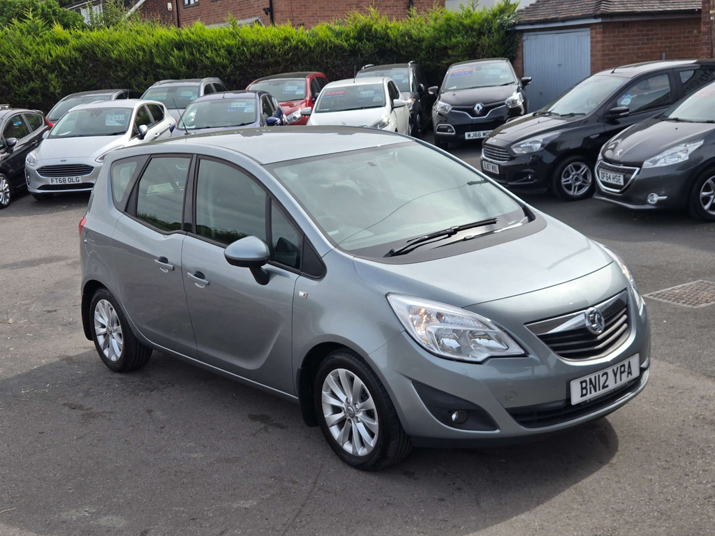 Vauxhall Meriva 1.7 Cdti Exclusiv Mpv Euro 5 110 Silver #16