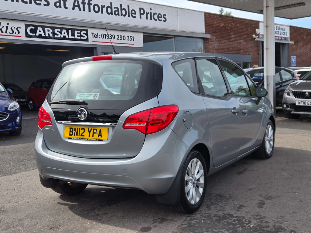Vauxhall Meriva 1.7 Cdti Exclusiv Mpv Euro 5 110 Silver #7