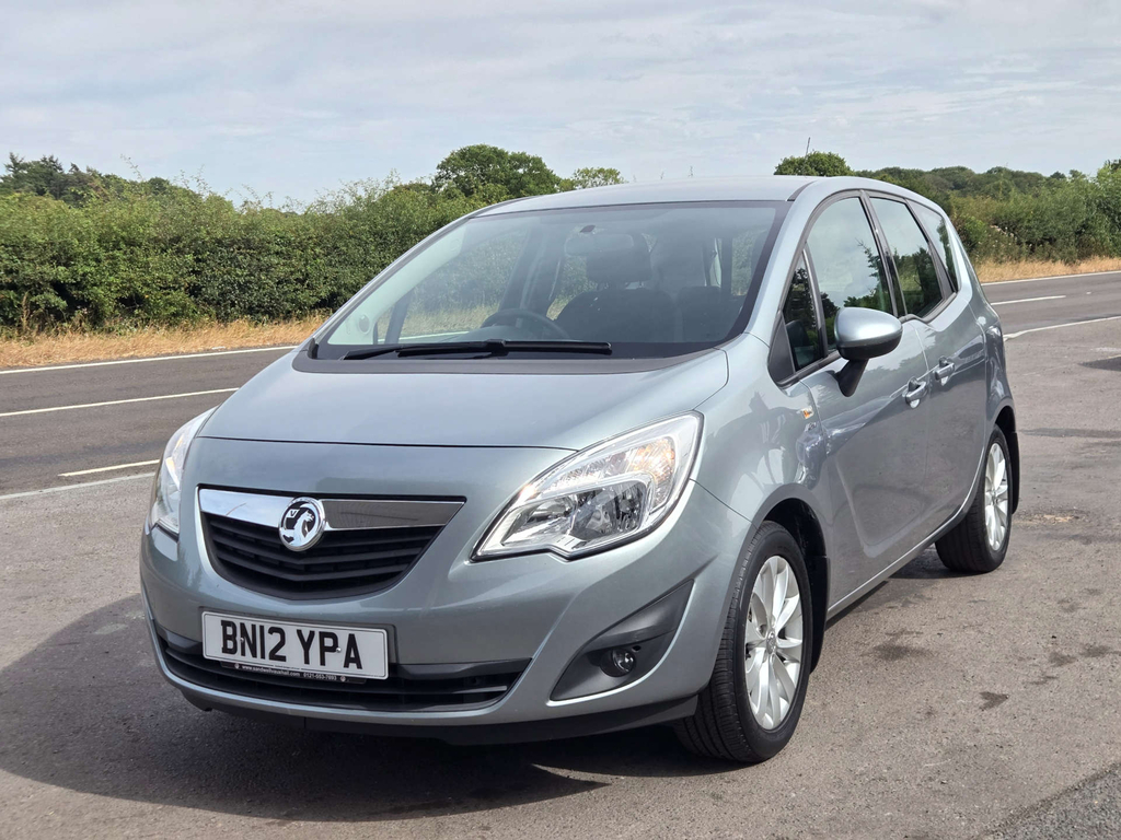 Vauxhall Meriva 1.7 Cdti Exclusiv Mpv Euro 5 110 Silver #12