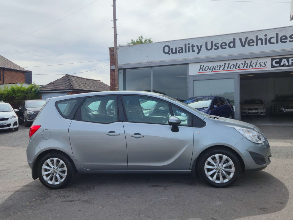 Vauxhall Meriva 1.7 Cdti Exclusiv Mpv Euro 5 110 Silver #8