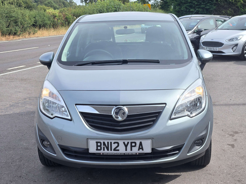 Vauxhall Meriva 1.7 Cdti Exclusiv Mpv Euro 5 110 Silver #10