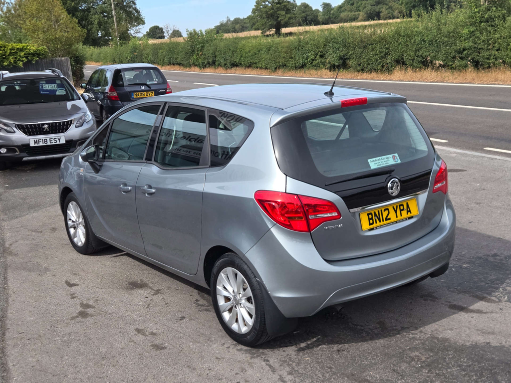 Vauxhall Meriva 1.7 Cdti Exclusiv Mpv Euro 5 110 Silver #14