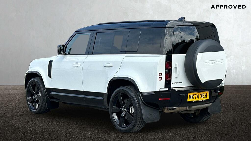 Land Rover Defender D350 X-dynamic Hse Swb WK74XEH White #2