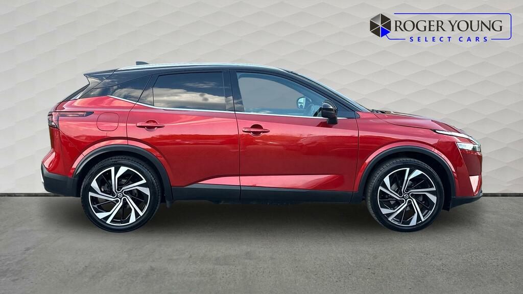 Nissan Qashqai 1.3 Dig-t Mhev Tekna Red #5