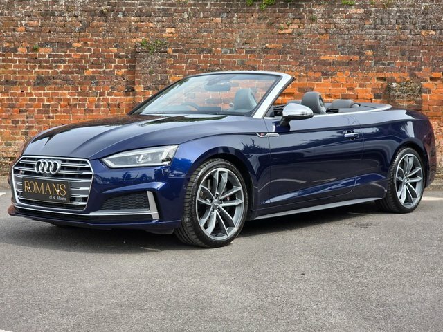 Audi S5 3.0 Tfsi V6 Cabriolet Tiptronic Quattro Blue