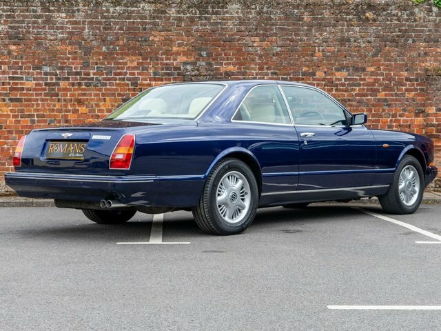 Bentley Continental 6.8 Convertible P799BJU Blue #5