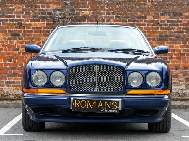 Bentley Continental 6.8 Convertible P799BJU Blue #3