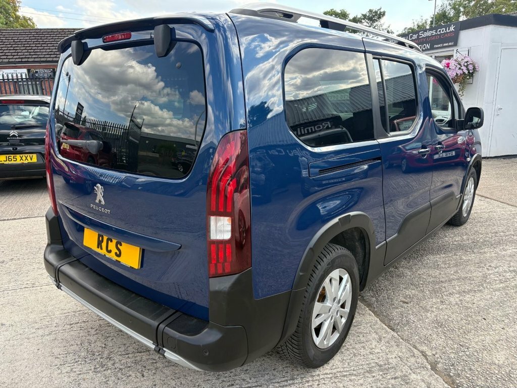 Peugeot Rifter Mpv Blue #3