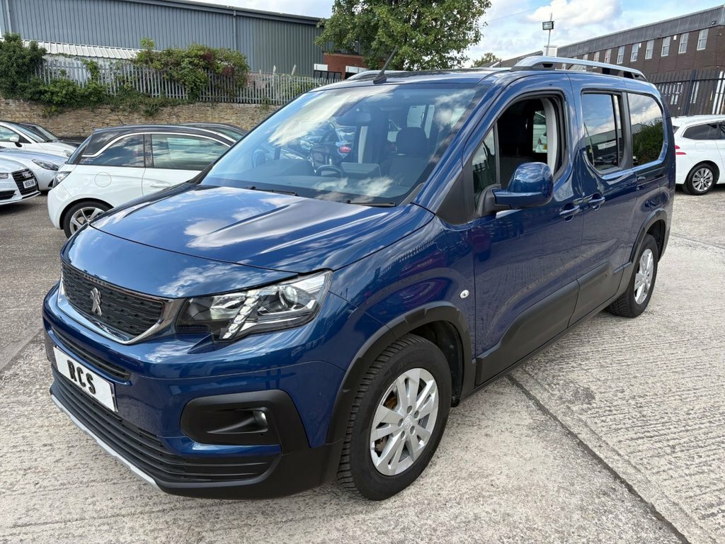 Peugeot Rifter Mpv Blue #5