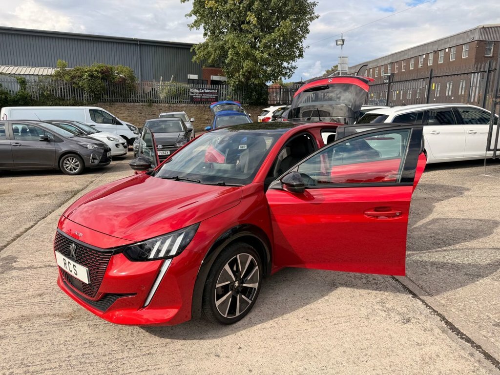 Peugeot e-208 100Kw Allure 50Kwh Black #27