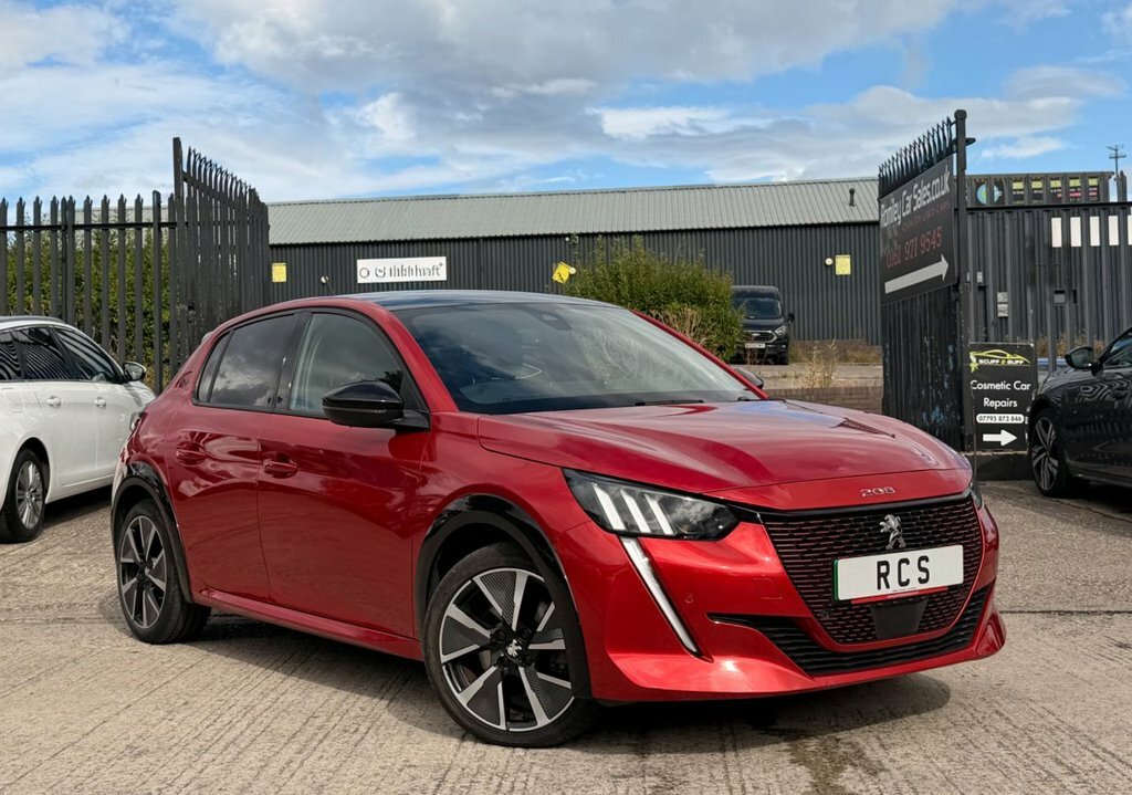 Peugeot e-208 Hatchback Red