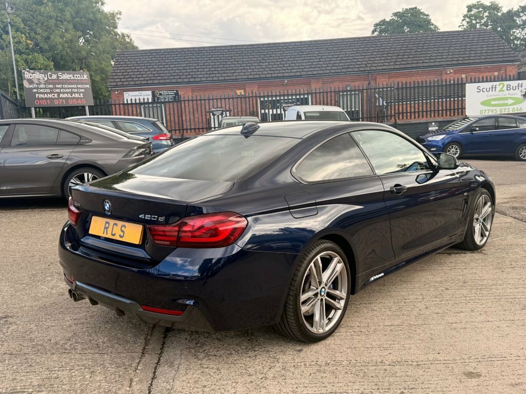 BMW 4 Series Gran Coupe 2L M Sport Blue #2