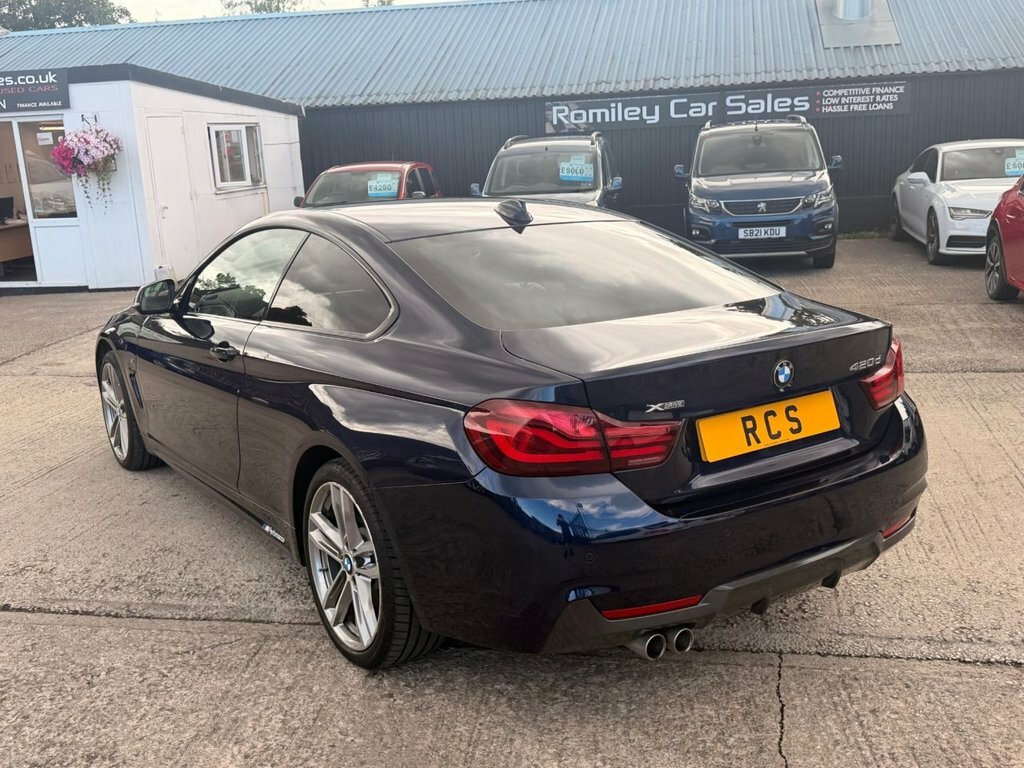 BMW 4 Series Gran Coupe 2L M Sport Blue #4