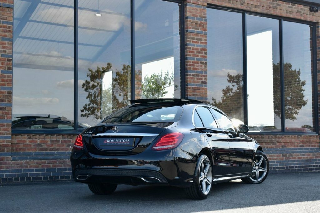 Mercedes-Benz C Class 2.1L Amg Line Black #2
