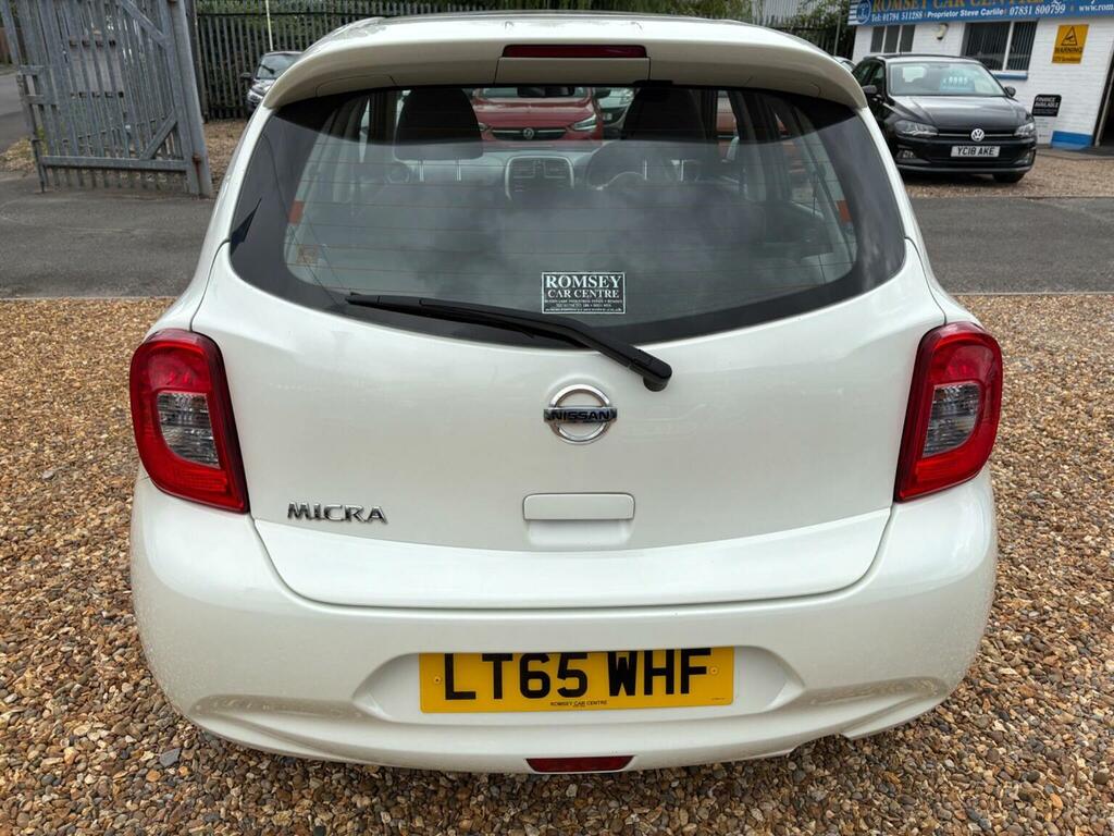 Nissan Micra 1.2 Acenta Euro 5 White #6