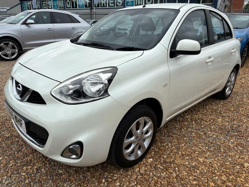 Nissan Micra 1.2 Acenta Euro 5 White #3