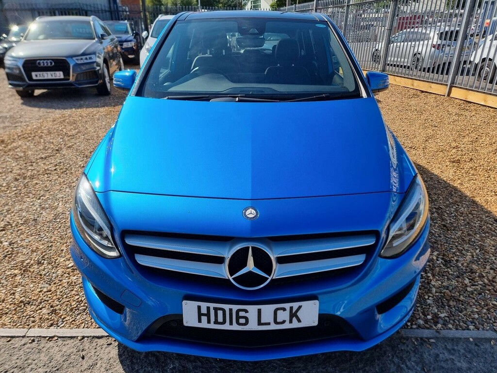 Mercedes-Benz B Class 1.6 B200 Amg Line Premium Plus 7G-dct Euro 6 S Blue #2