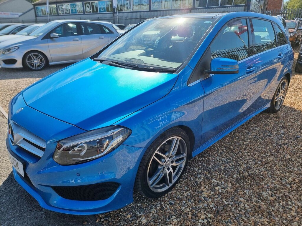 Mercedes-Benz B Class 1.6 B200 Amg Line Premium Plus 7G-dct Euro 6 S Blue #3