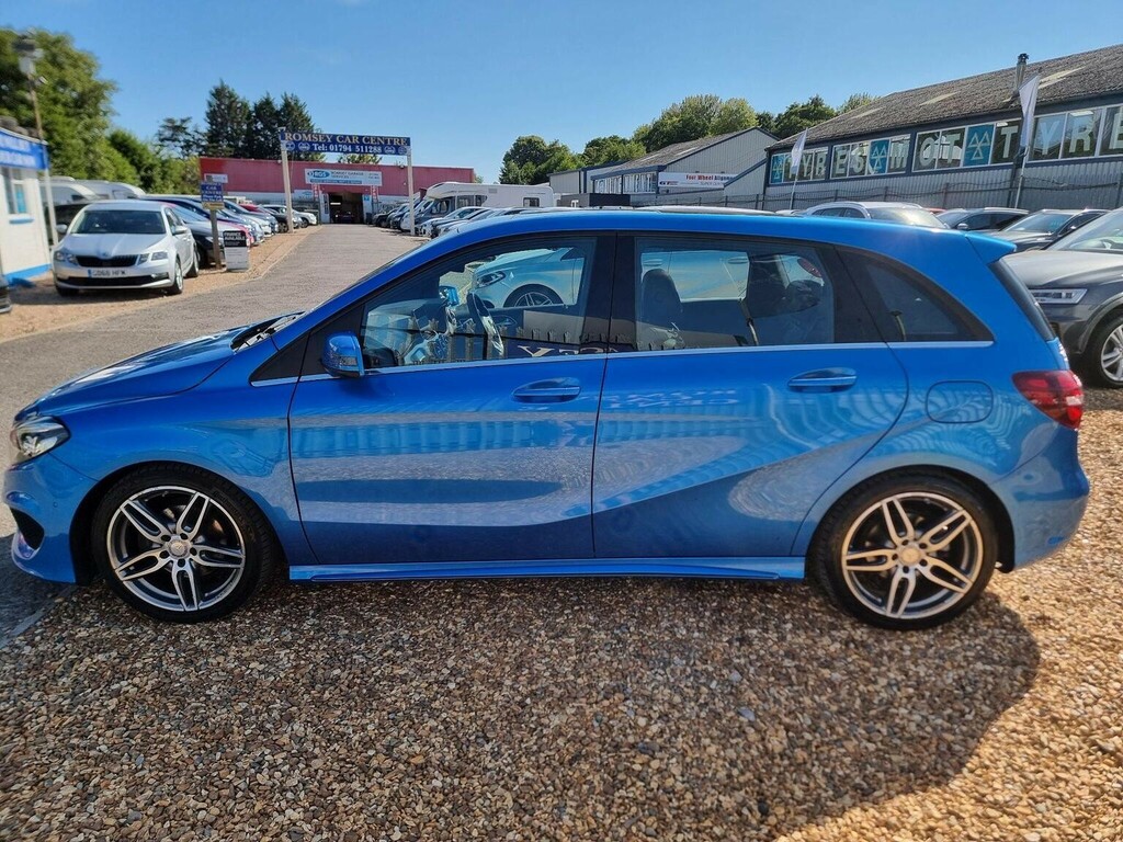 Mercedes-Benz B Class 1.6 B200 Amg Line Premium Plus 7G-dct Euro 6 S Blue #4