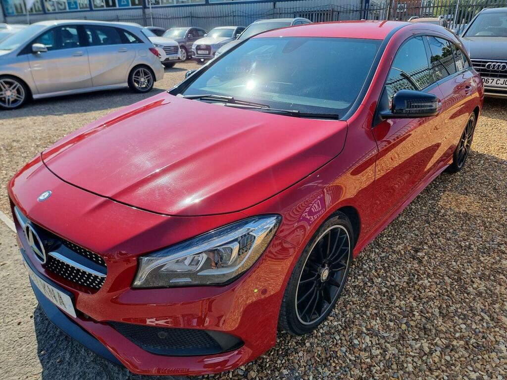 Mercedes-Benz CLA Class 2.1 Cla220d Amg Line Shooting Brake 7G-dct 4Matic Red #3
