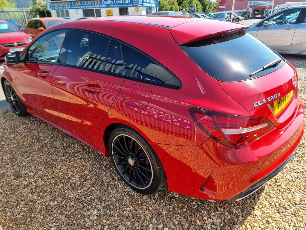 Mercedes-Benz CLA Class 2.1 Cla220d Amg Line Shooting Brake 7G-dct 4Matic Red #5